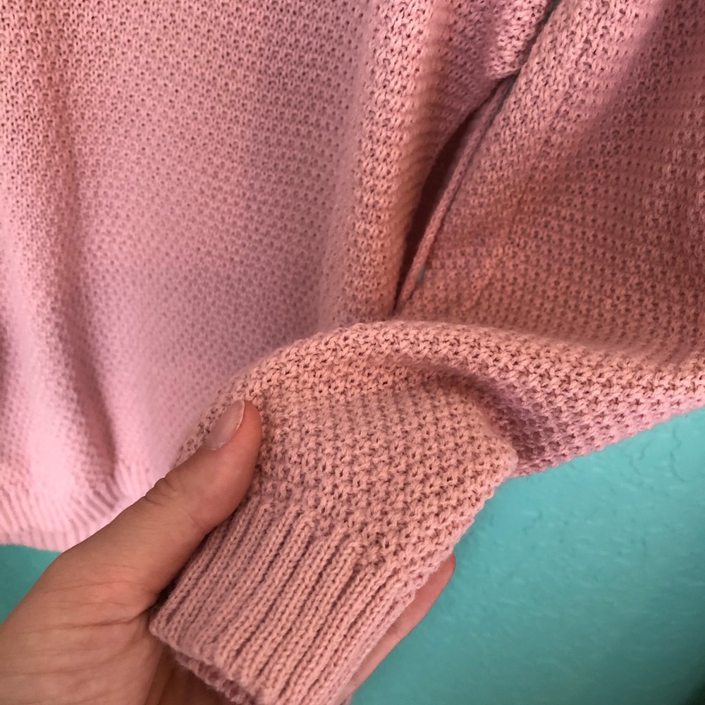 {💔SOLD boohoo} pink sweater - Picture 7 of 8